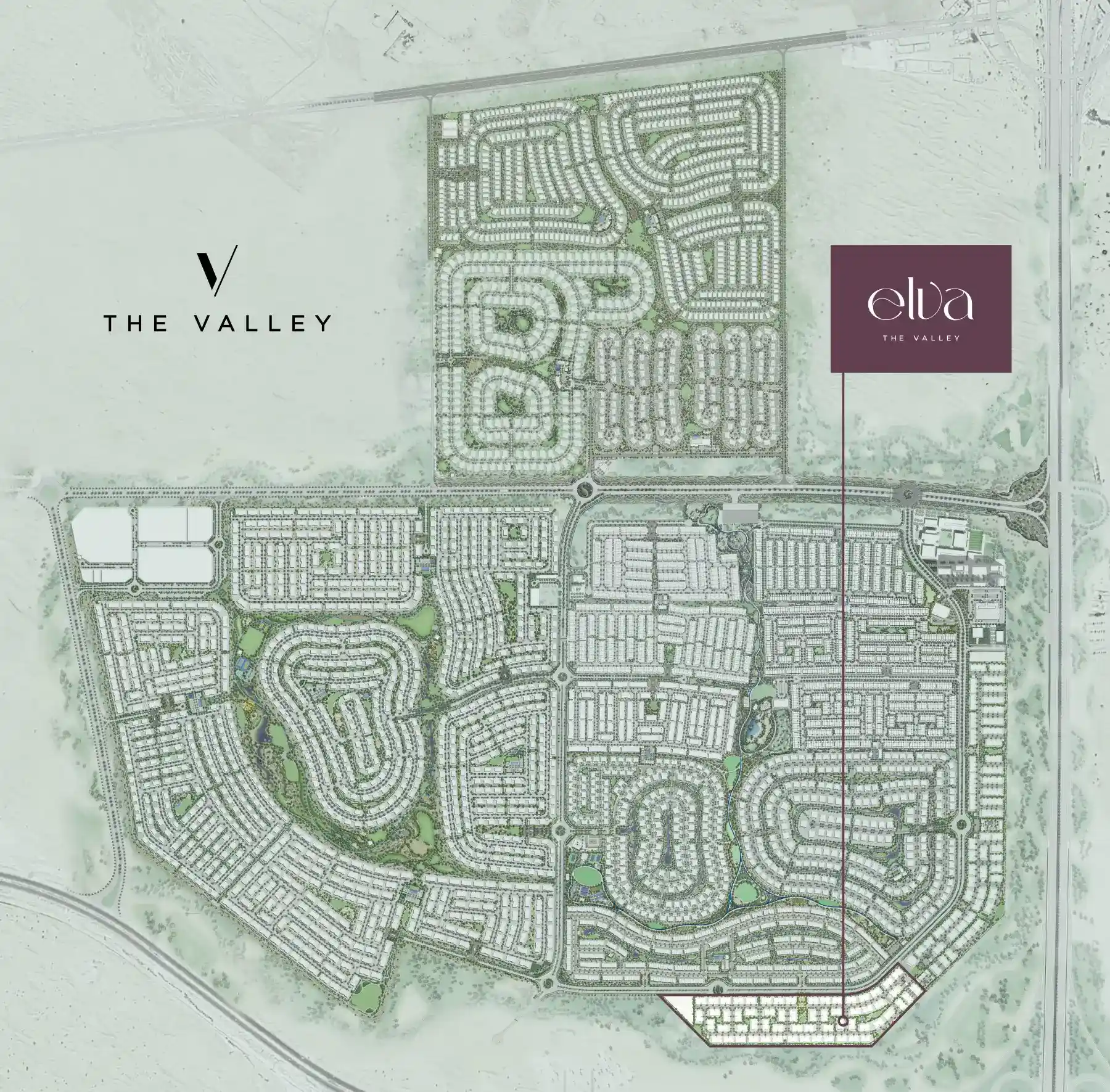 Masterplan of Elva The Valley 