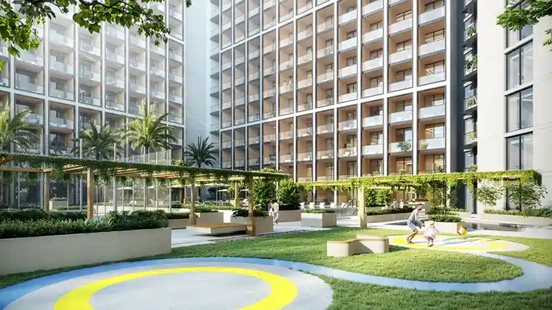 Binghatti Elite Apartment Children Play Area