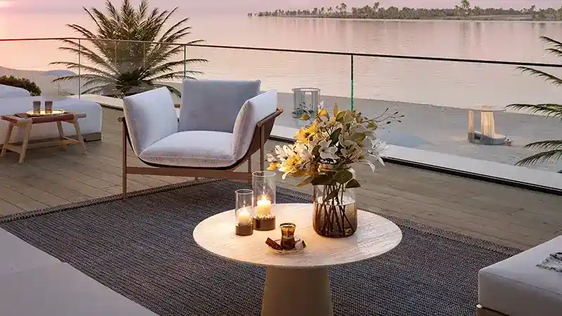 Rena by Avenew Apartment Balcony Living Area