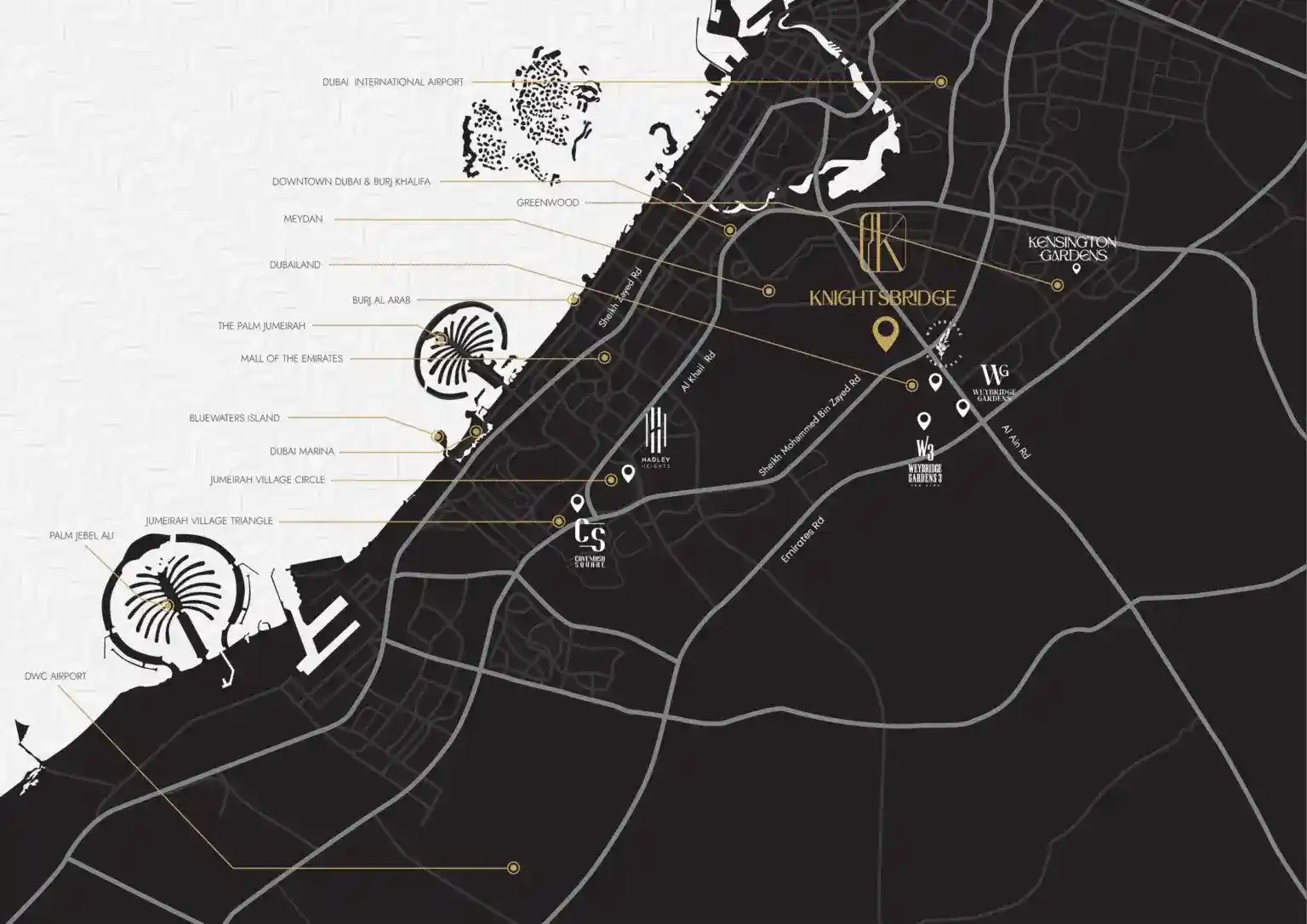 Location of Knightsbridge Phase 2