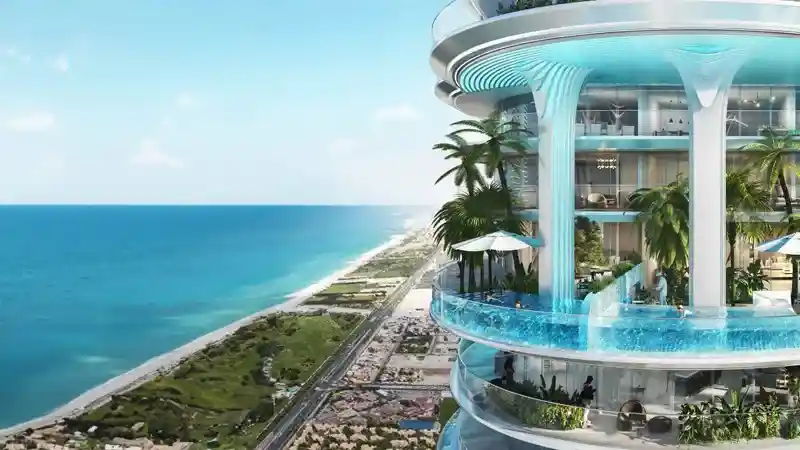 Damac Casa Tower Wide Open View