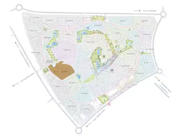 Masterplan of Duo Prestige Villas