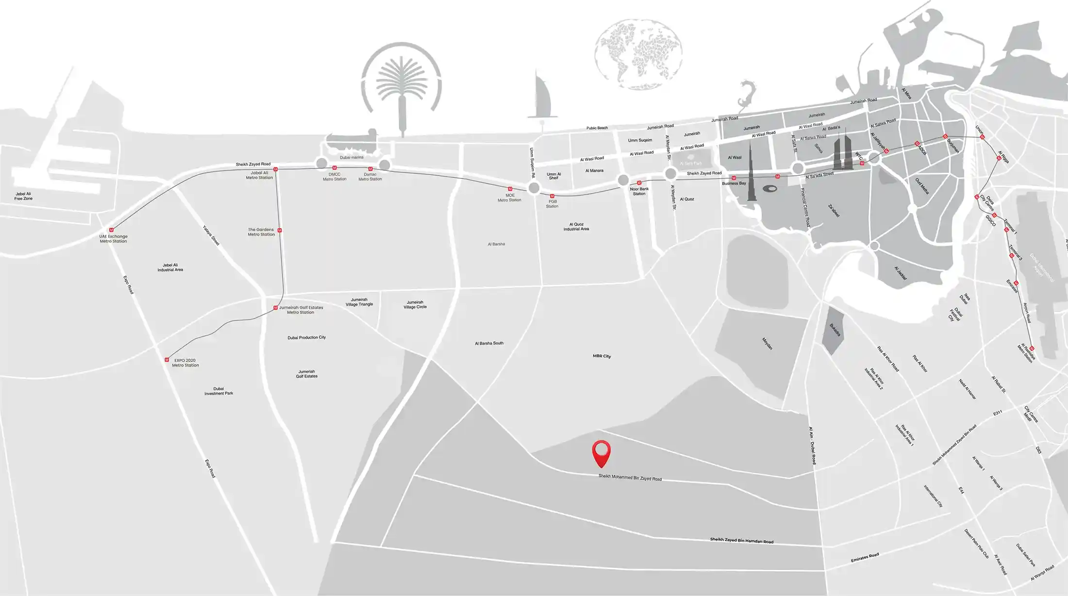 samana-barari-lagoons-location-map