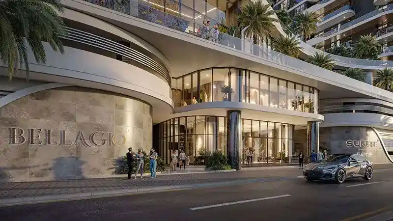 Bellagio Apartment Grand Entrance