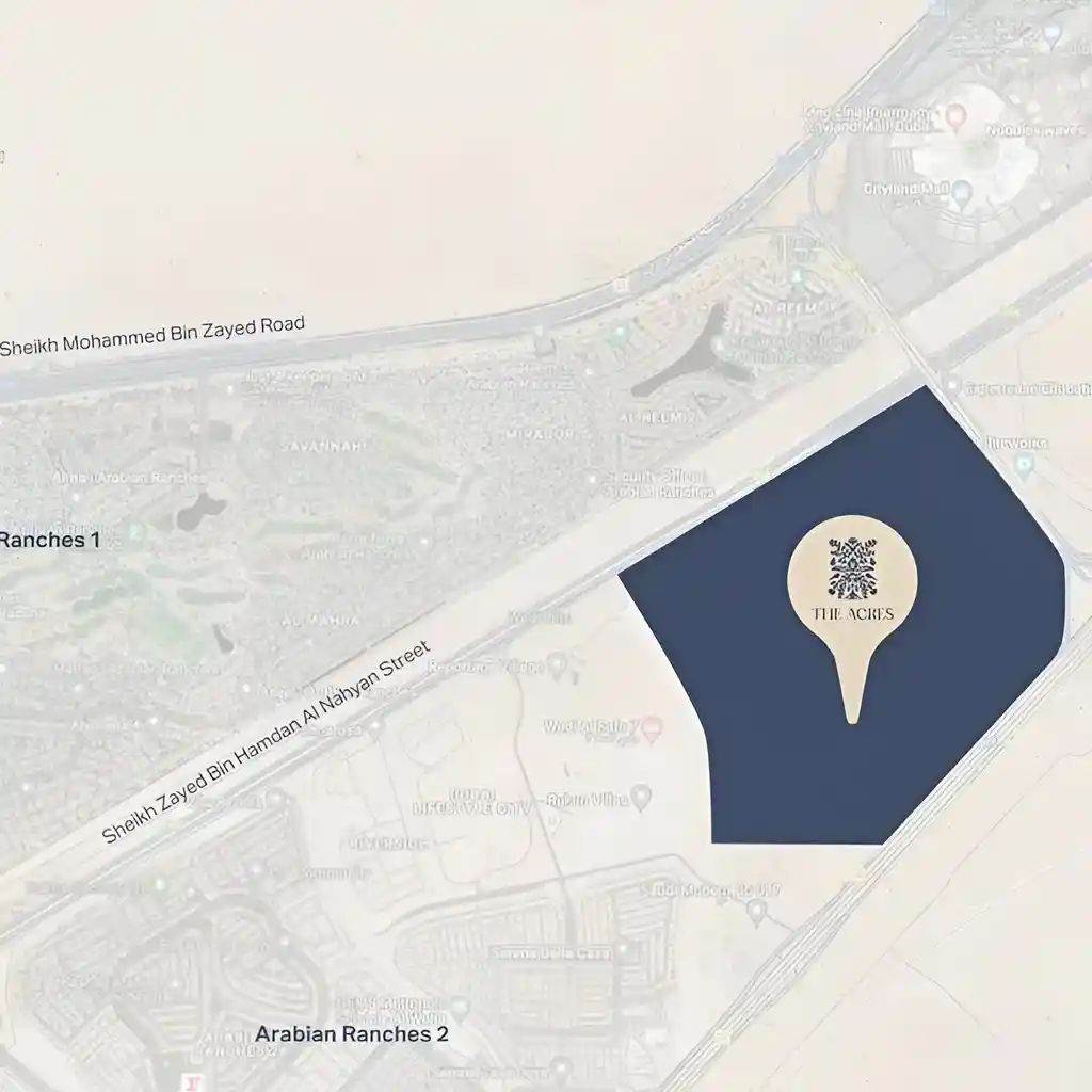 the-acres-2-location-map