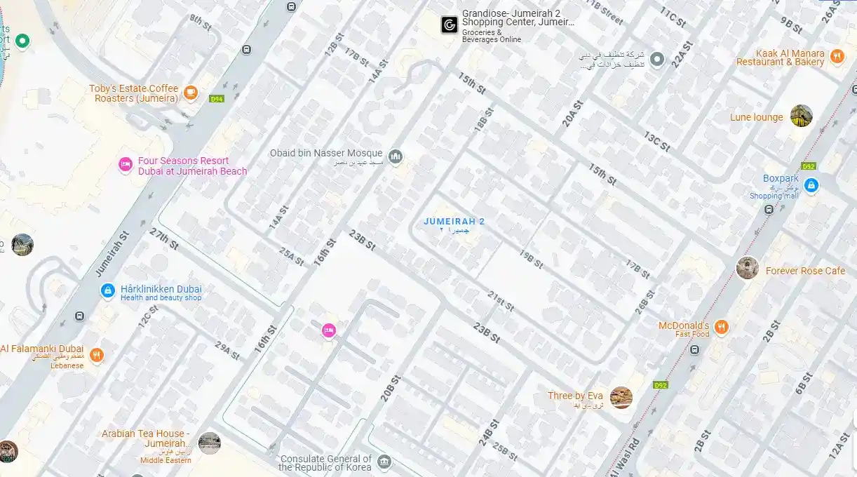 Location of Rosewood Residences