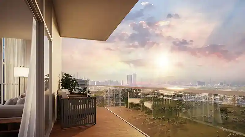 Avenue Residence 8 Apartment Balcony View