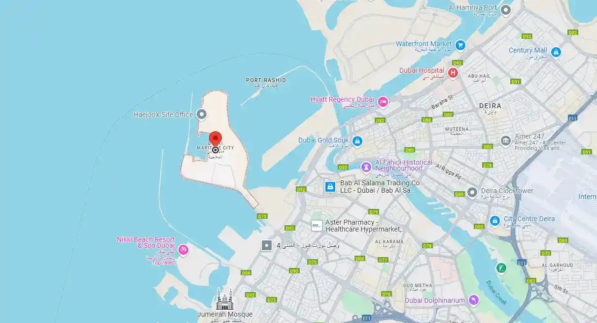 Location of Sensia by Beyond