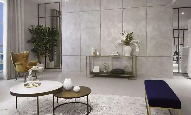 Marina Arcade Apartment living room