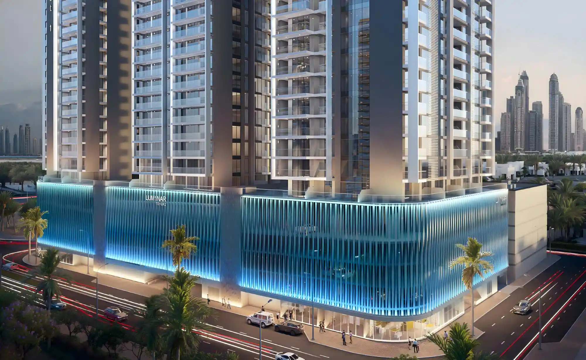 Luminar Tower 3 Apartments by Object 1 in JVT