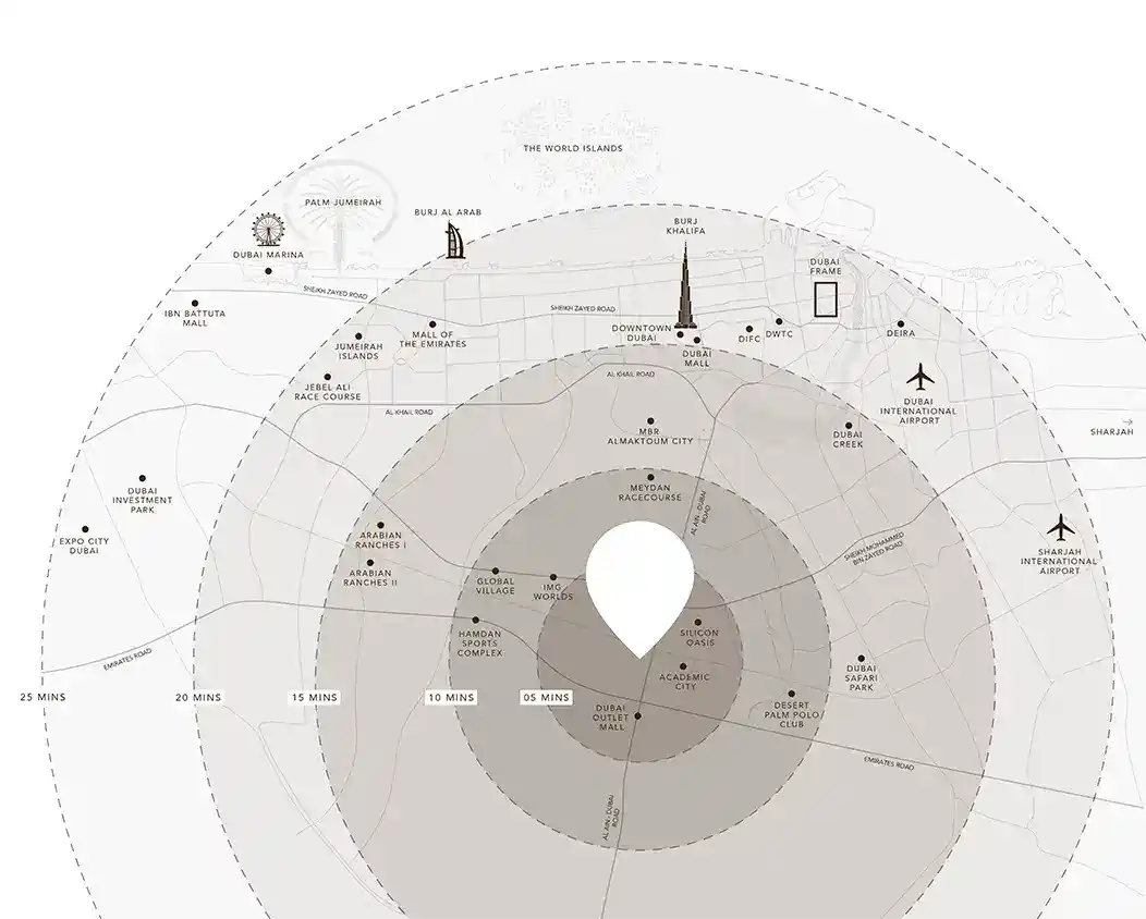 MasterPlan of Cove Grand Residence Complex 