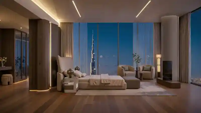 Downtown Residences Master Bedroom