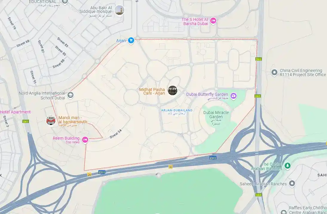 Master Plan of the LX by Mulk Properties