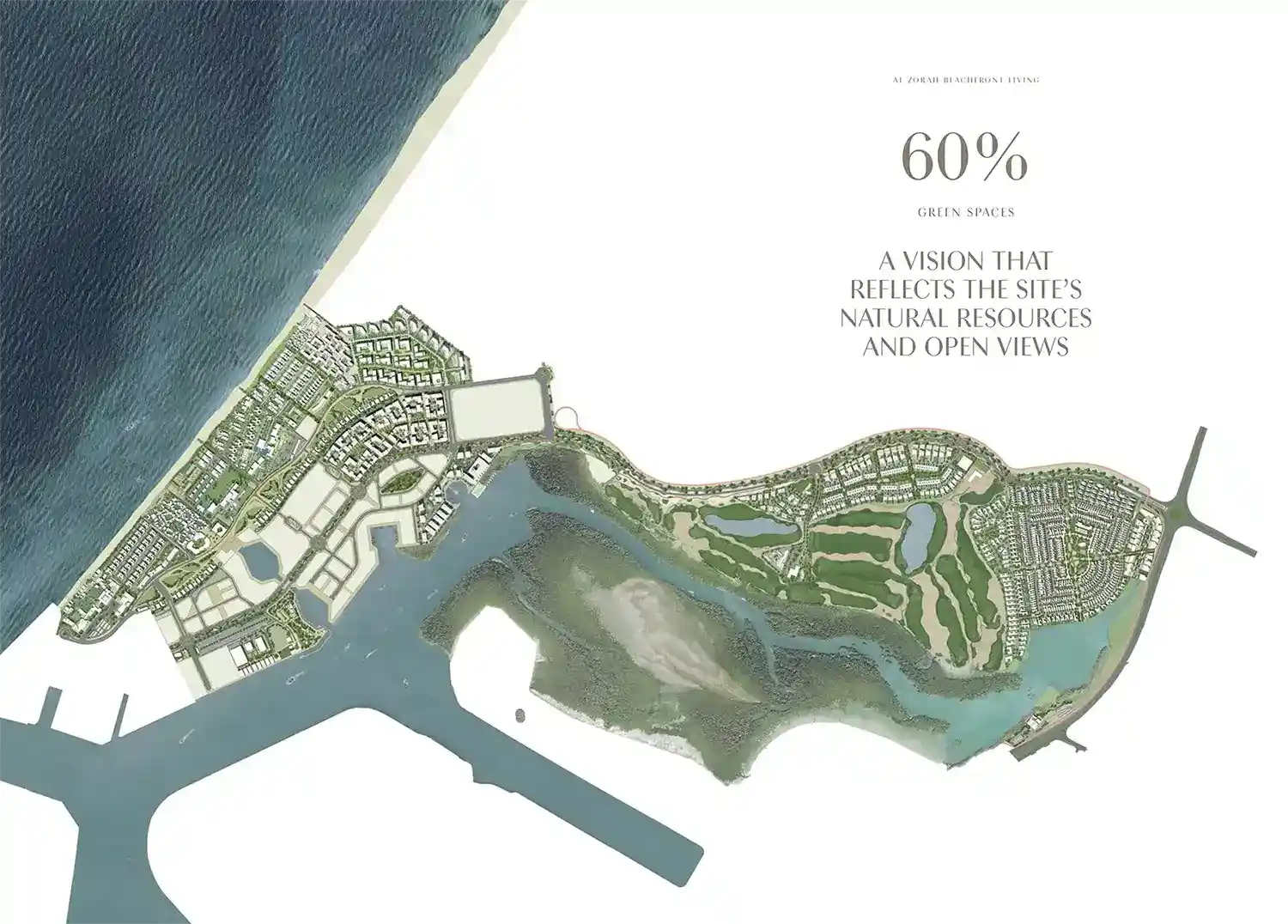 Masterplan of Al Zorah Gateway Porto Apartment