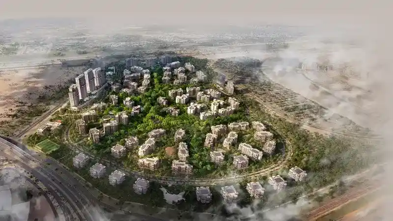 Distrikt Apartment Aerial View