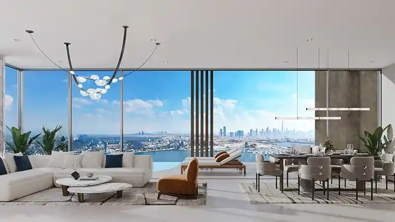LIV Maritime Duplex Living Room & Dining