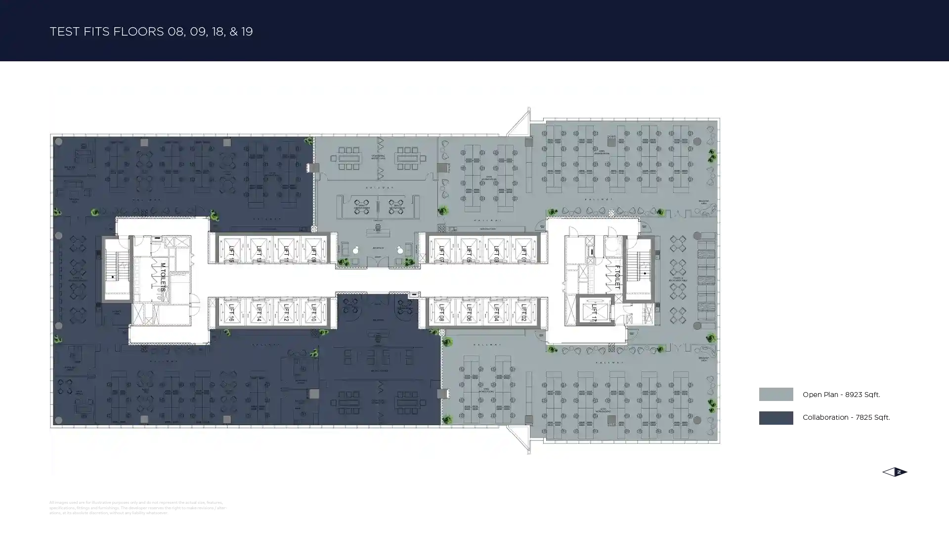 FLOOR 5, 10 & 15