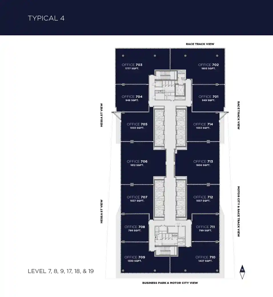 LEVEL 07 TO 09 & 17 TO 19