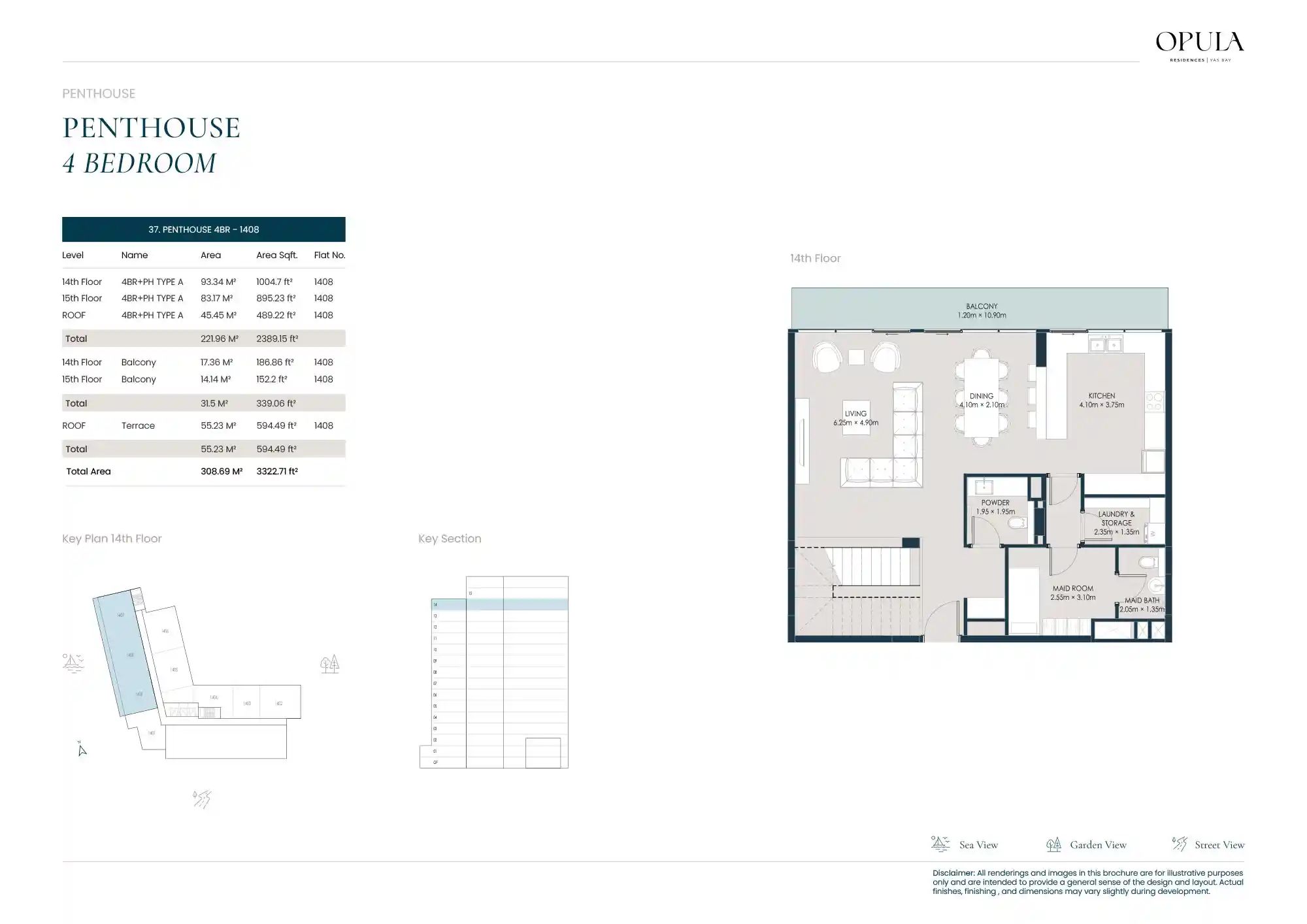 UNIT - 1408 (14th Floor)