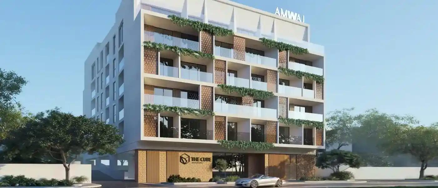 The Cube Quarter Residences by Amwaj at MBR City