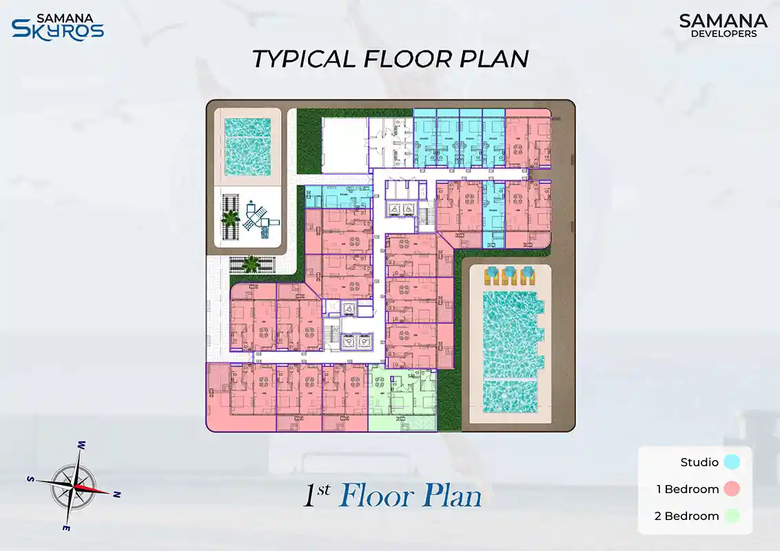 1st Floor to Ground Floor	