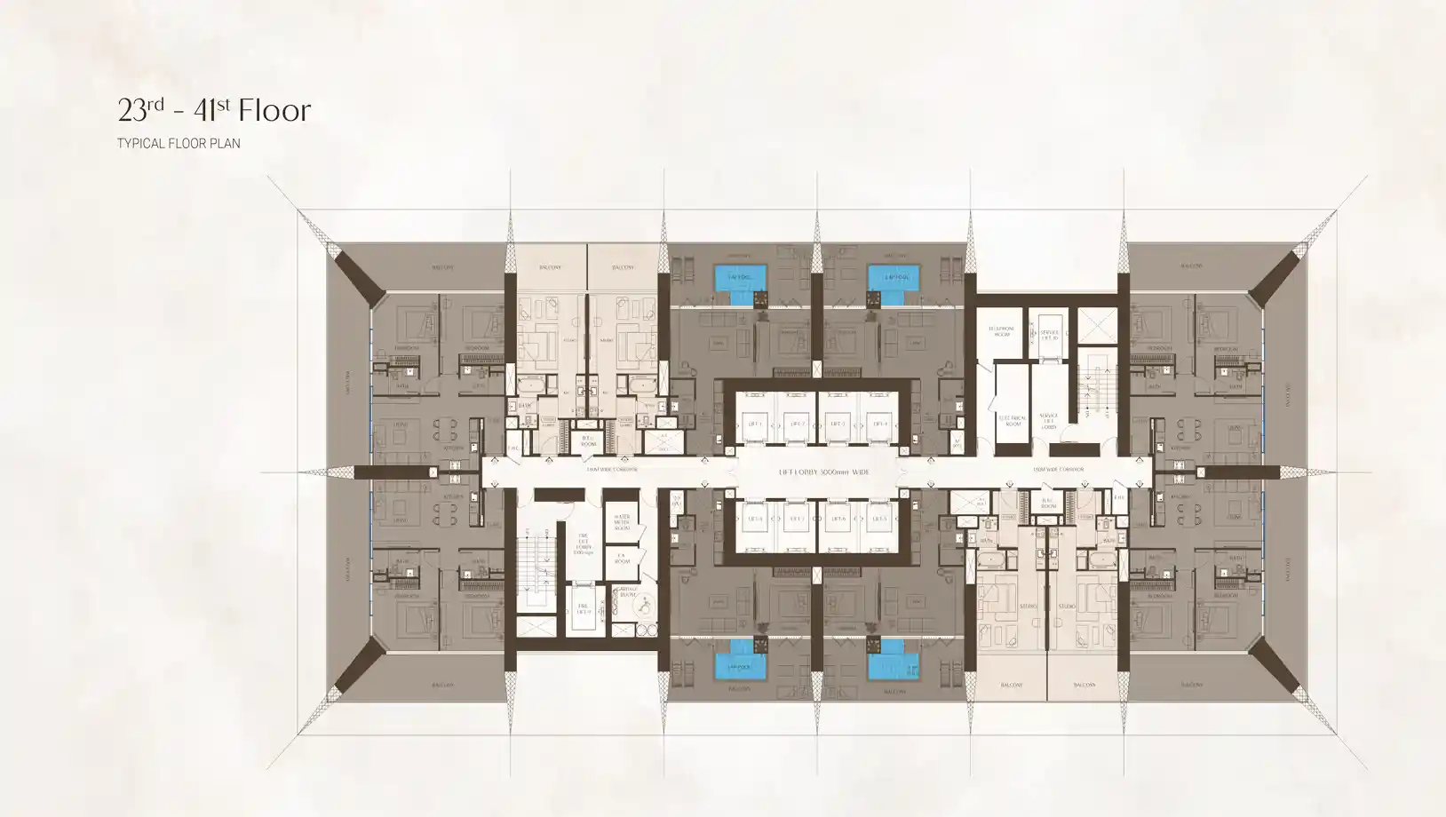 23rd To 41st Floor