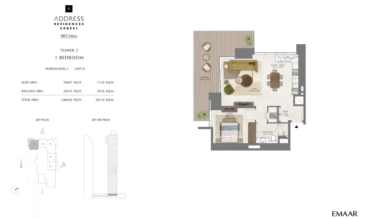 Unit 1, Podium Level 2