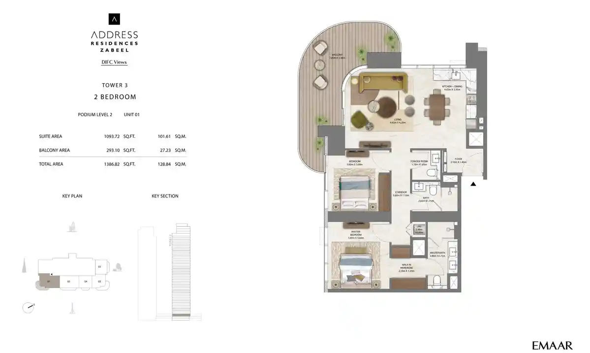 Unit 1, Podium Level 2