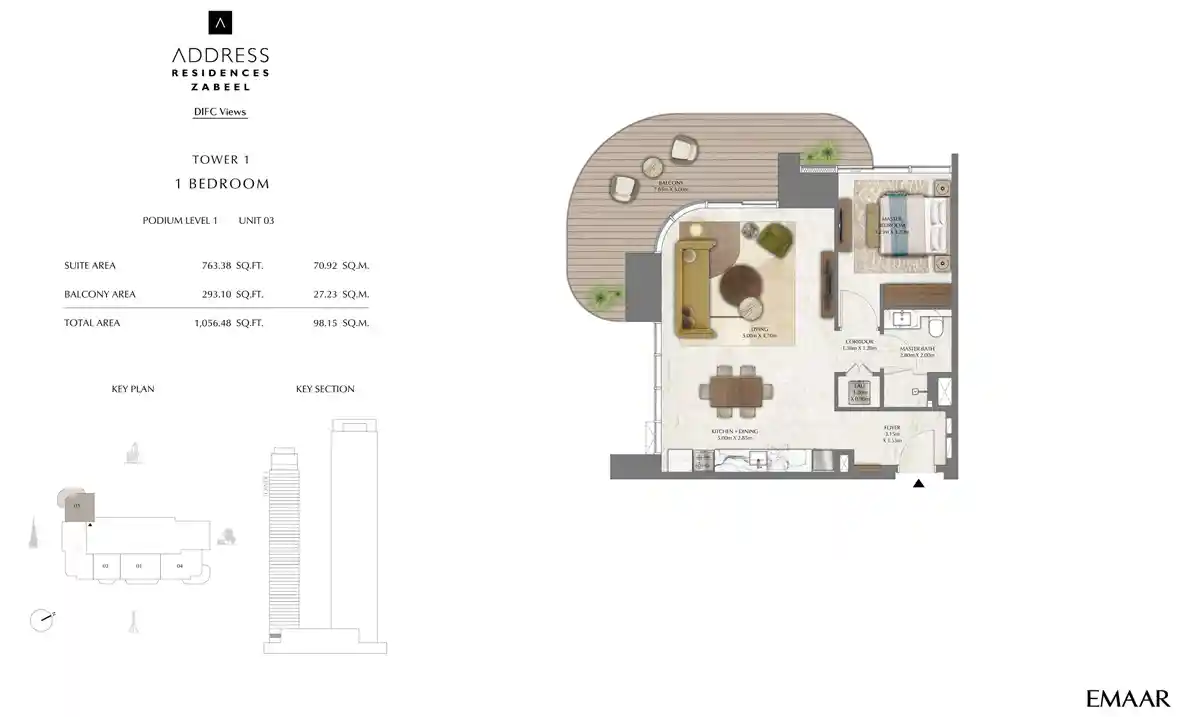 Unit 3, Podium Level 1
