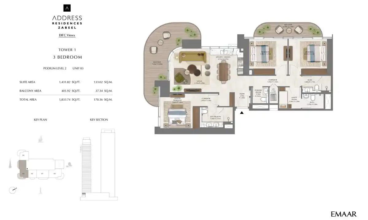Unit 3, Podium Level 2