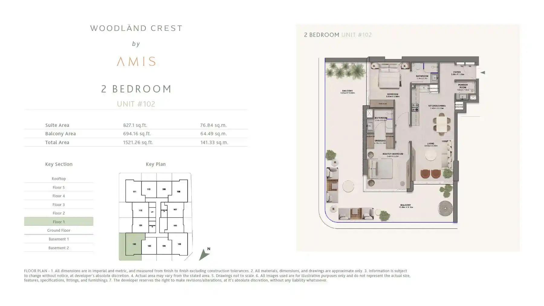 2 Bedrooms	