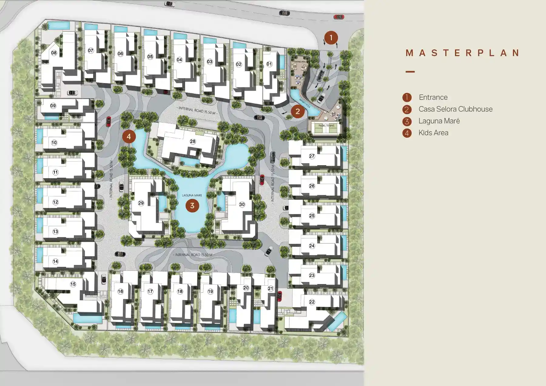 Masterplan of Selora Residences