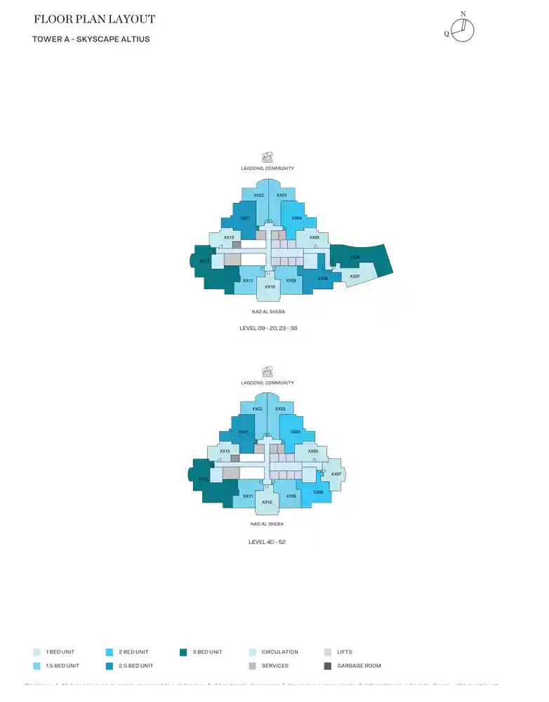 Tower A Layout