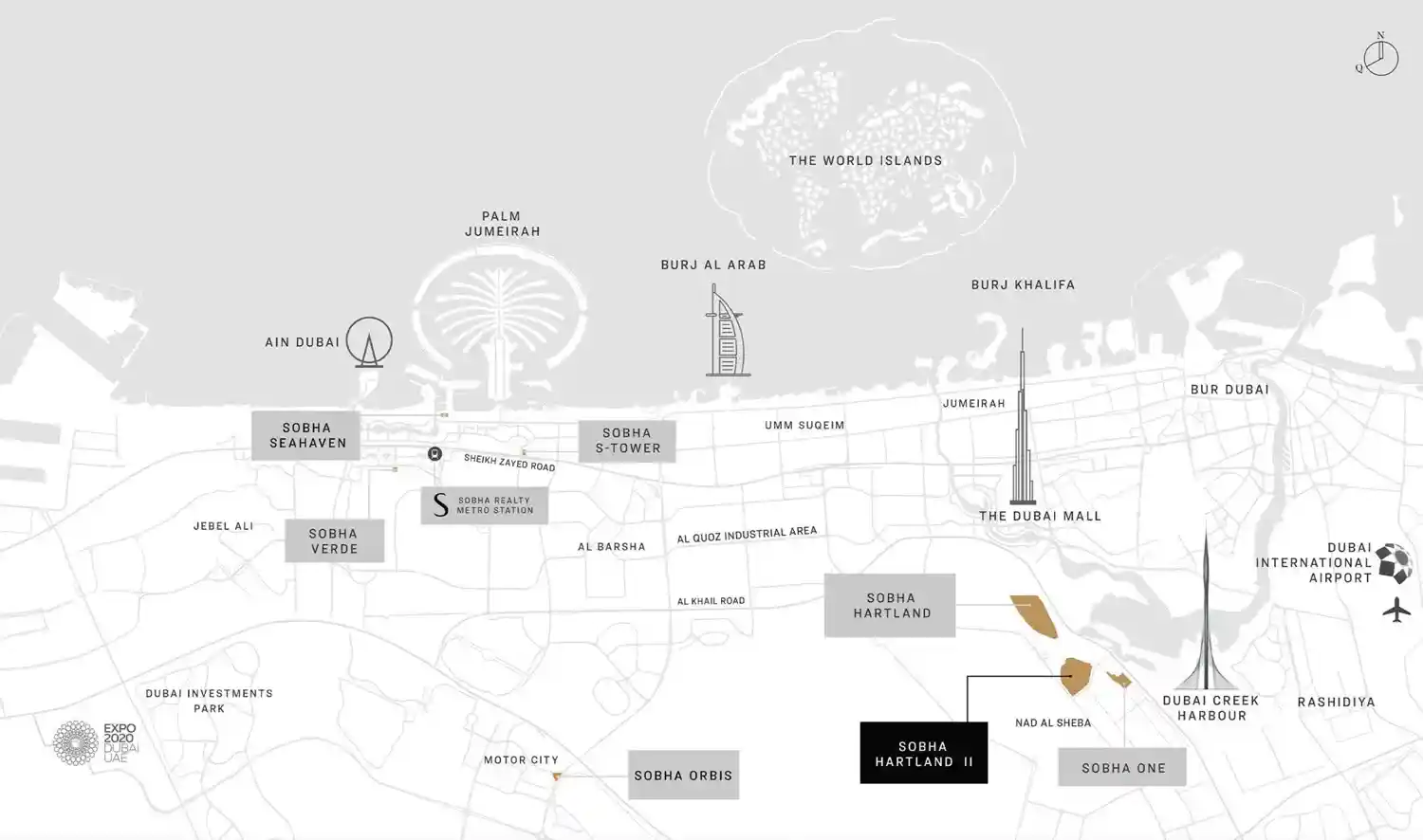 Location of Skyscape Avenue