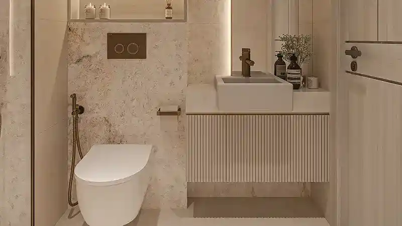 Floarea Skies Bathroom