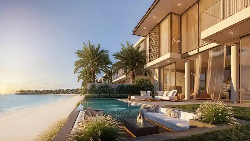 Beach Collection Blue Horizon Frond D Exterior Design
