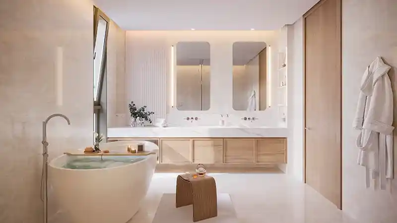 Blue Horizon Frond E Master Bathroom
