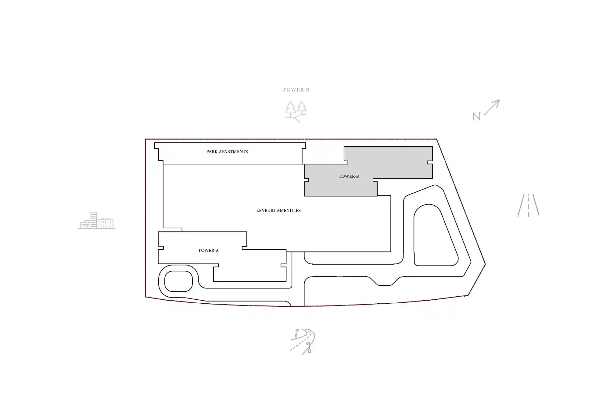 TOWER B LAYOUT	