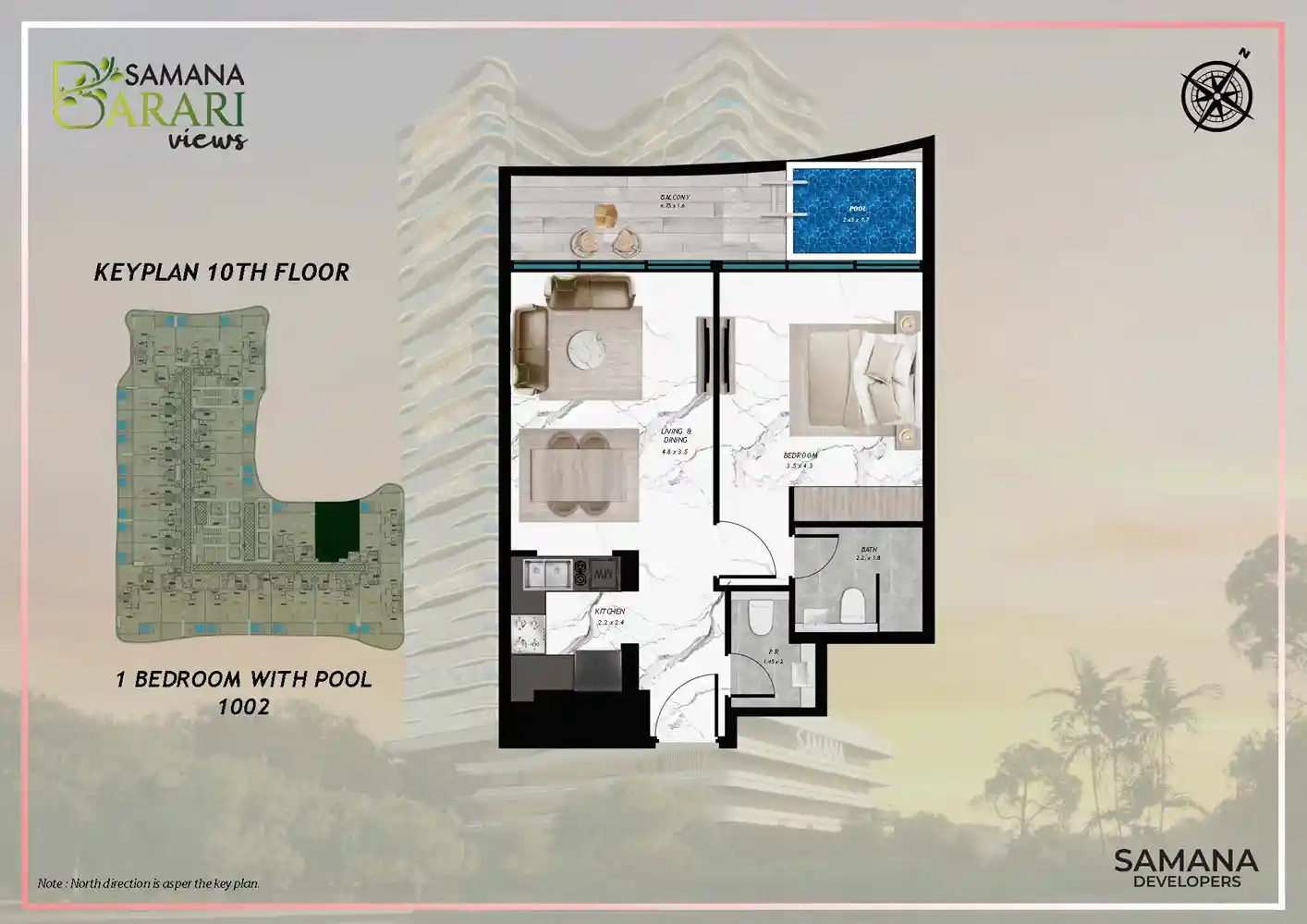Key Plan - 1002	