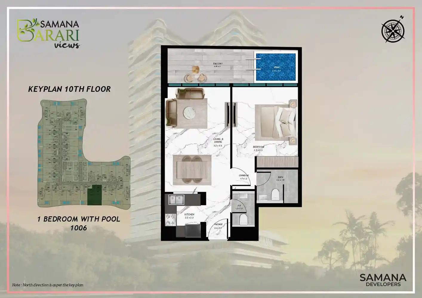 Key Plan - 1006	