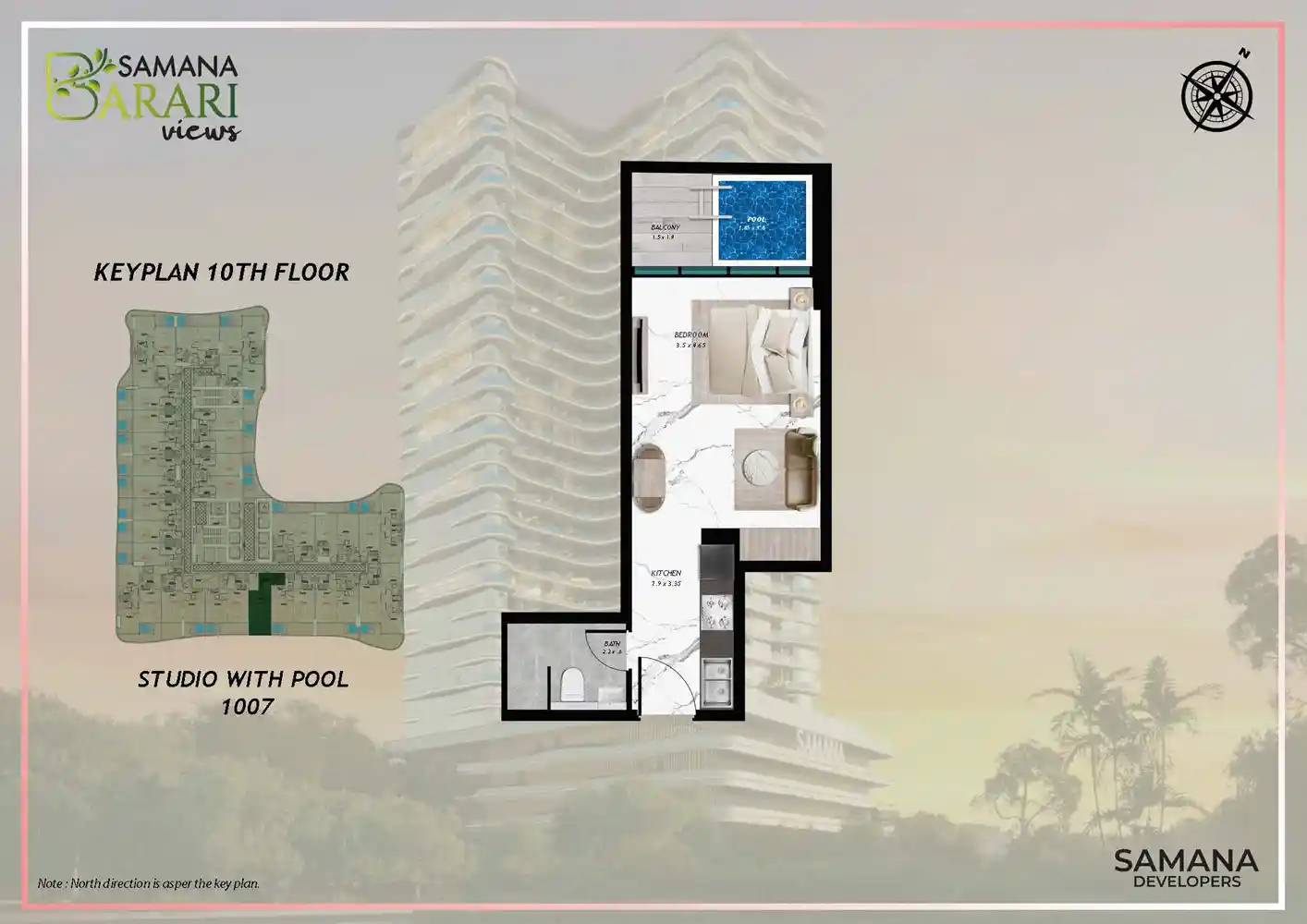 Key Plan - 1007	