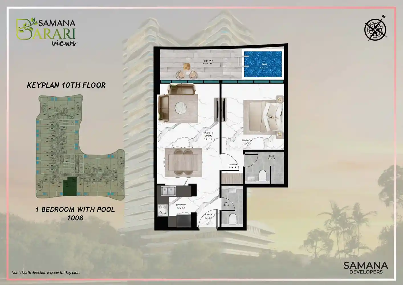 Key Plan - 1008	