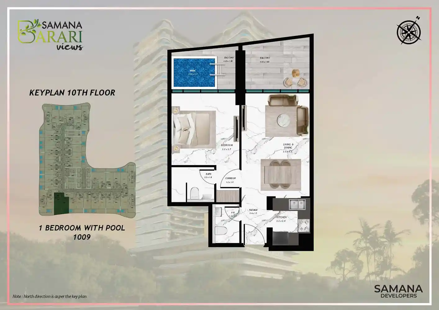 Key Plan - 1009	