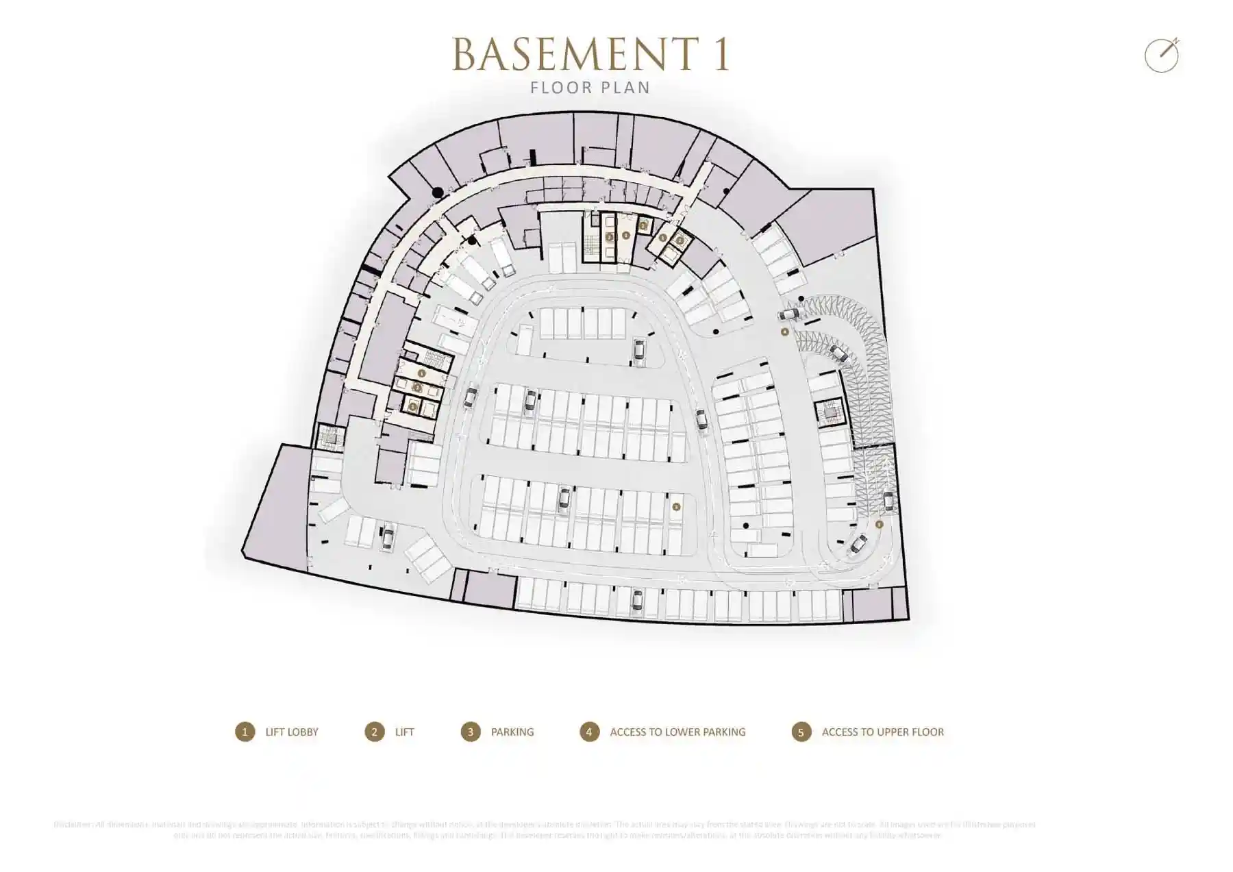 Basement 1 Floor to Twelfth Floor	