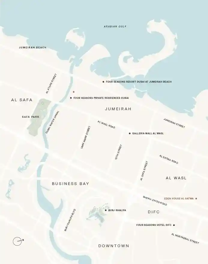 Location of Peninsula Tower 2