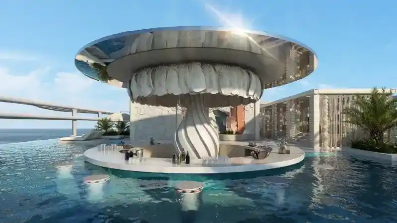 Agua Residences 2 Floating Sun Loungers