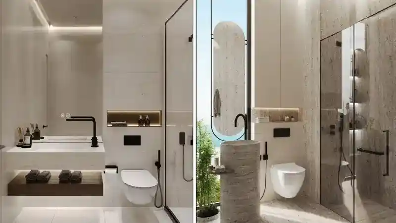 Agua Residences 2 Bathroom