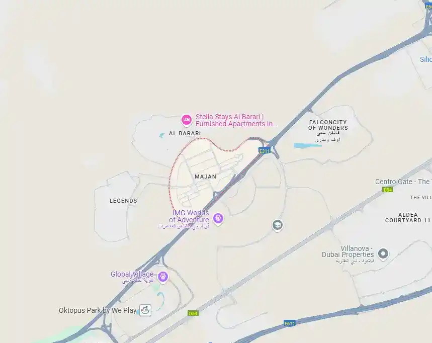 Location of Rabdan Gates
