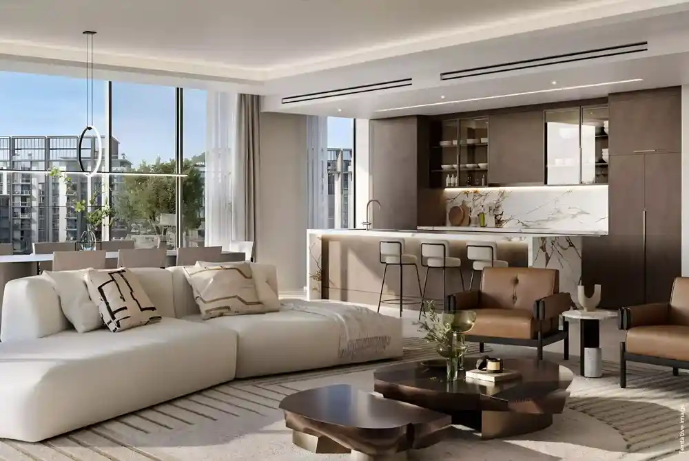 Nad Al Sheba Gardens 8 Living Room