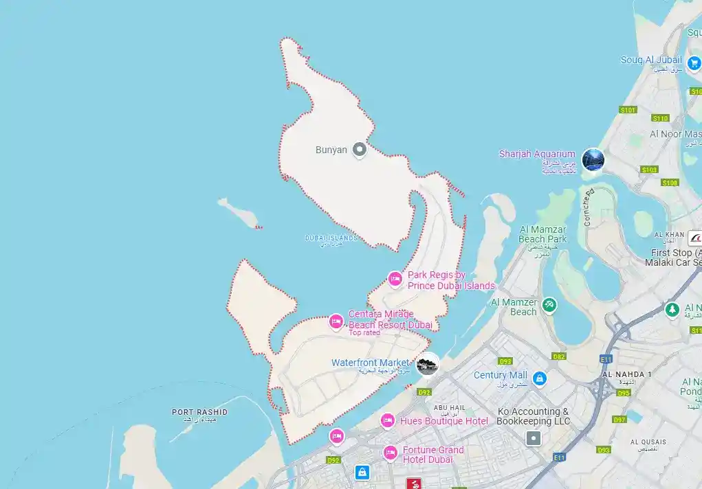 Location of Luzora Residence